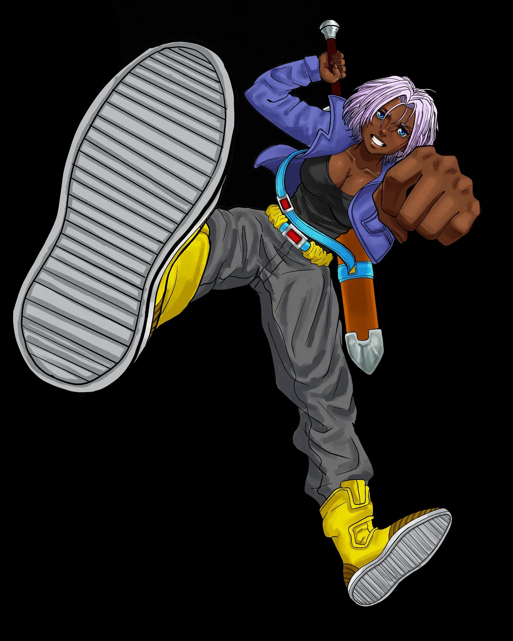 illustration of trunks character